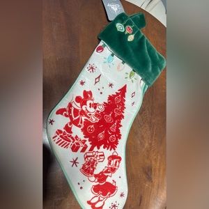 Minnie Mouse and Daisy stocking